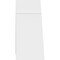 Ekena Millwork Archdale Architectural Grade PVC Gable Bracket, 36"W x 13 1/2"H x 6"D x 6"F, 9/12 Pitch GBP036X14X0606ARC00 - alternate 4